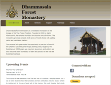 Tablet Screenshot of dhammasala.org
